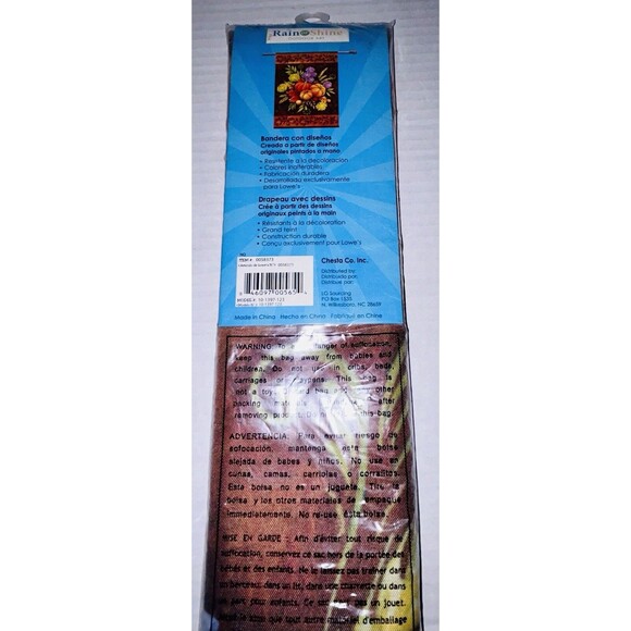 LARGE PORCH FLAG 28 in X 40 in Fall pumpkins - Picture 7 of 8